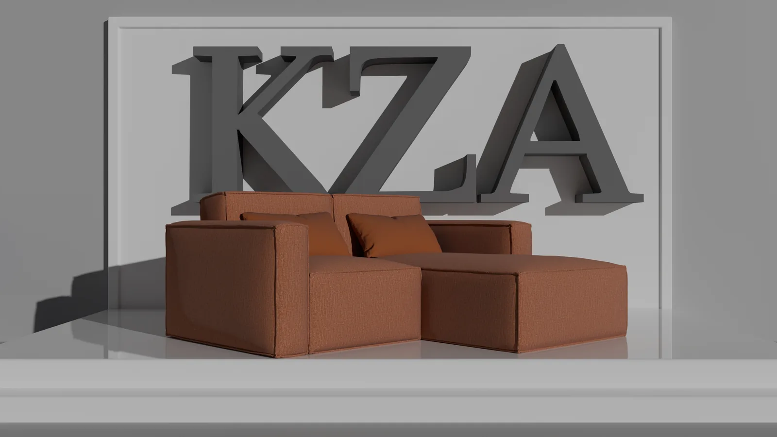 Sala Modular LENNON Ladrillo — KZA Design